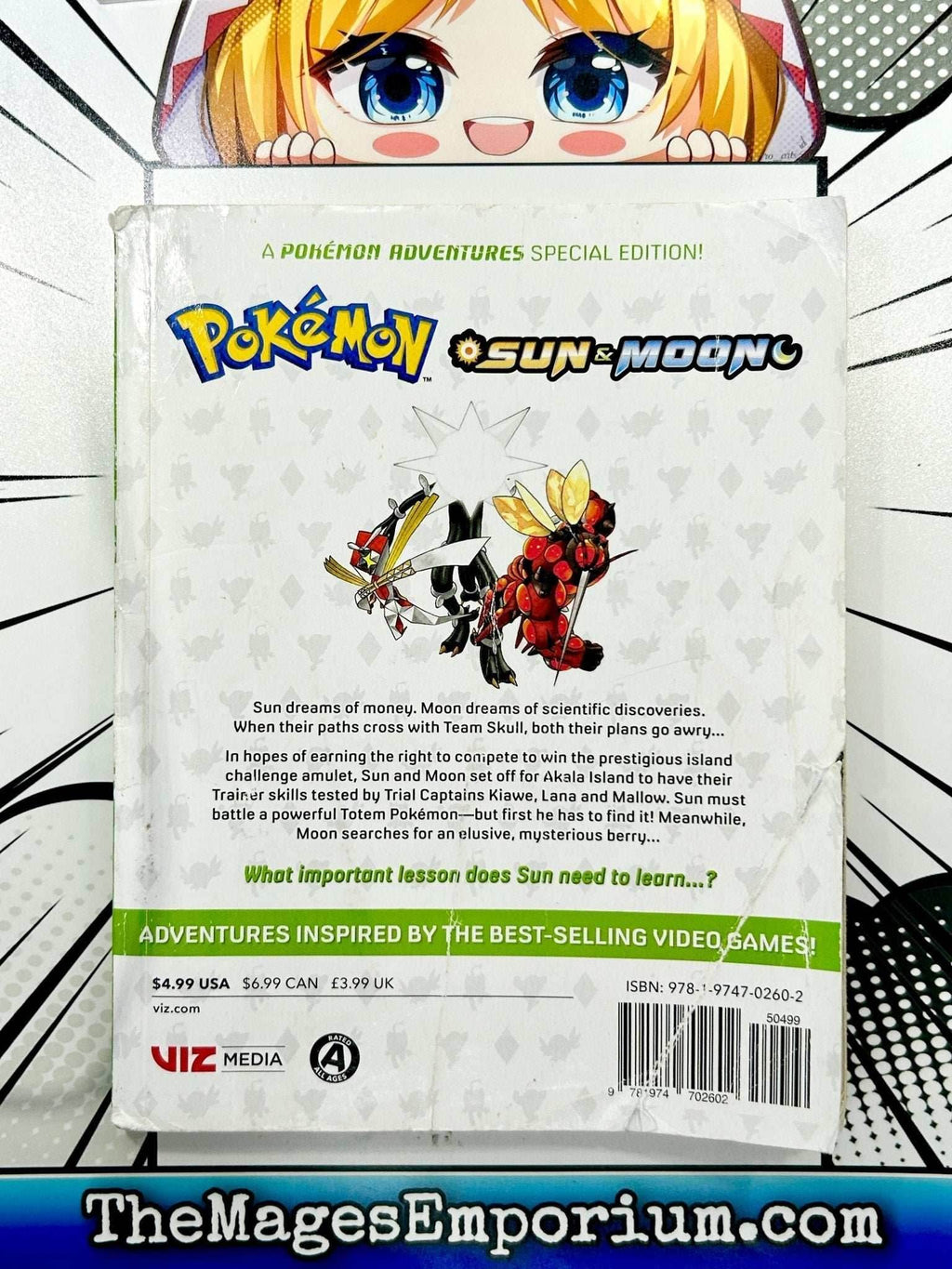 Pokemon Sun and Moon Vol 3 Ex Library - 