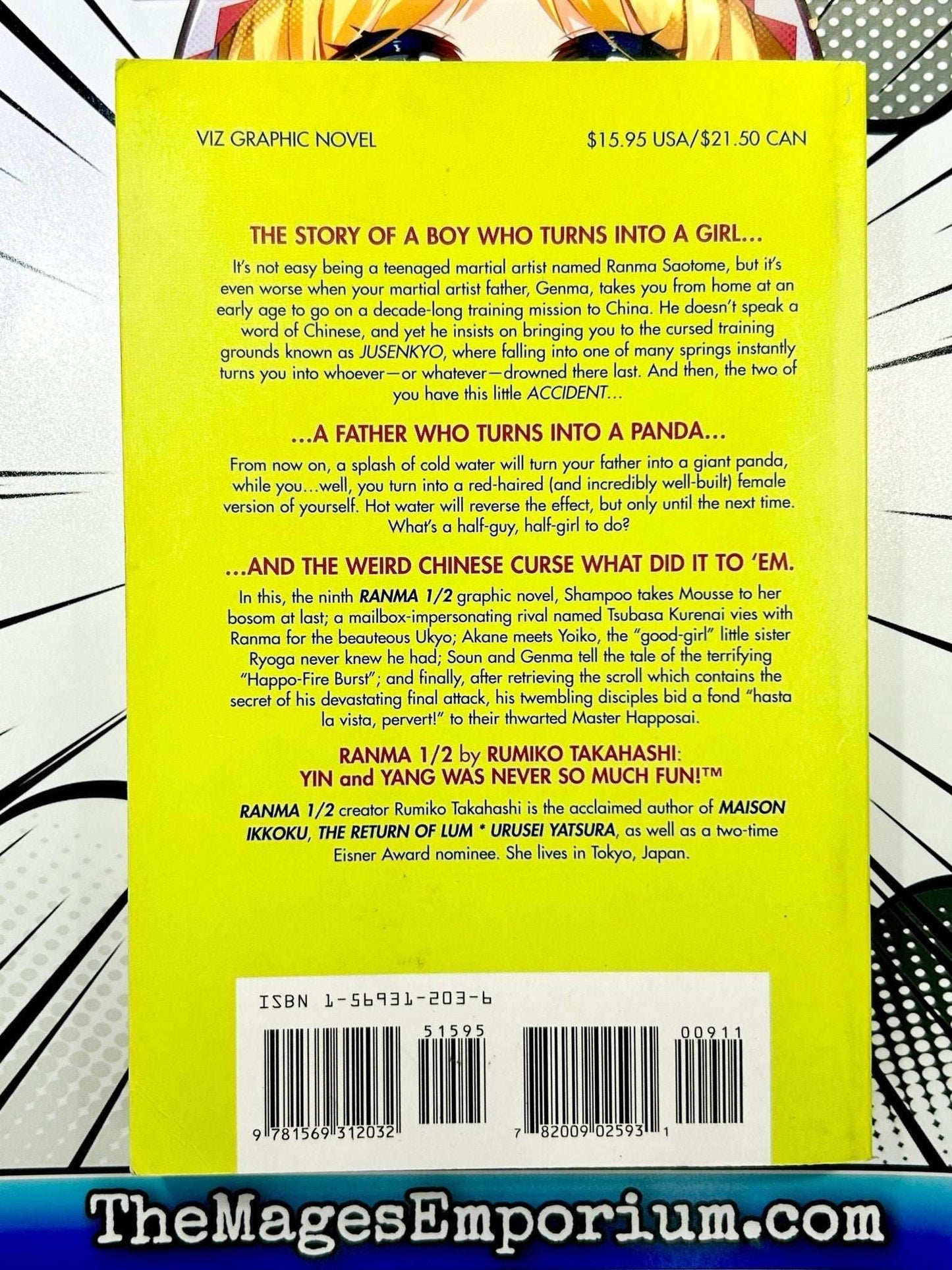 Ranma 1/2 Vol 9 Oversized - 