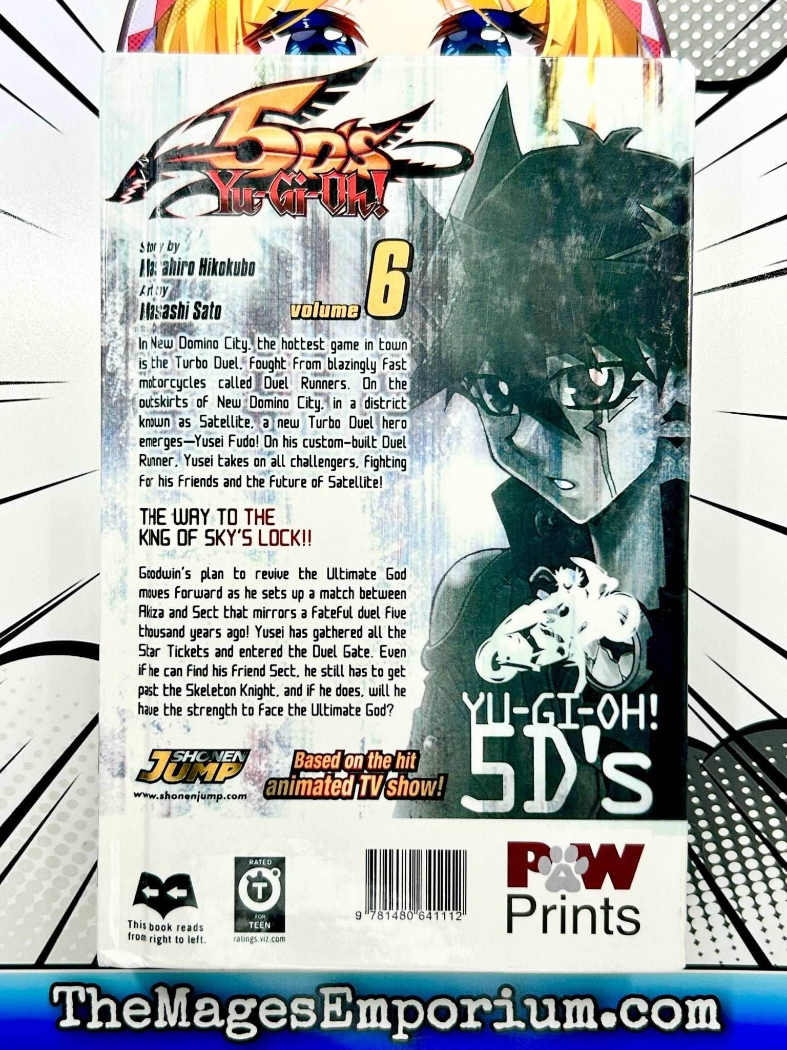 Yu-Gi-Oh 5Ds Vol 6 Hardcover - 