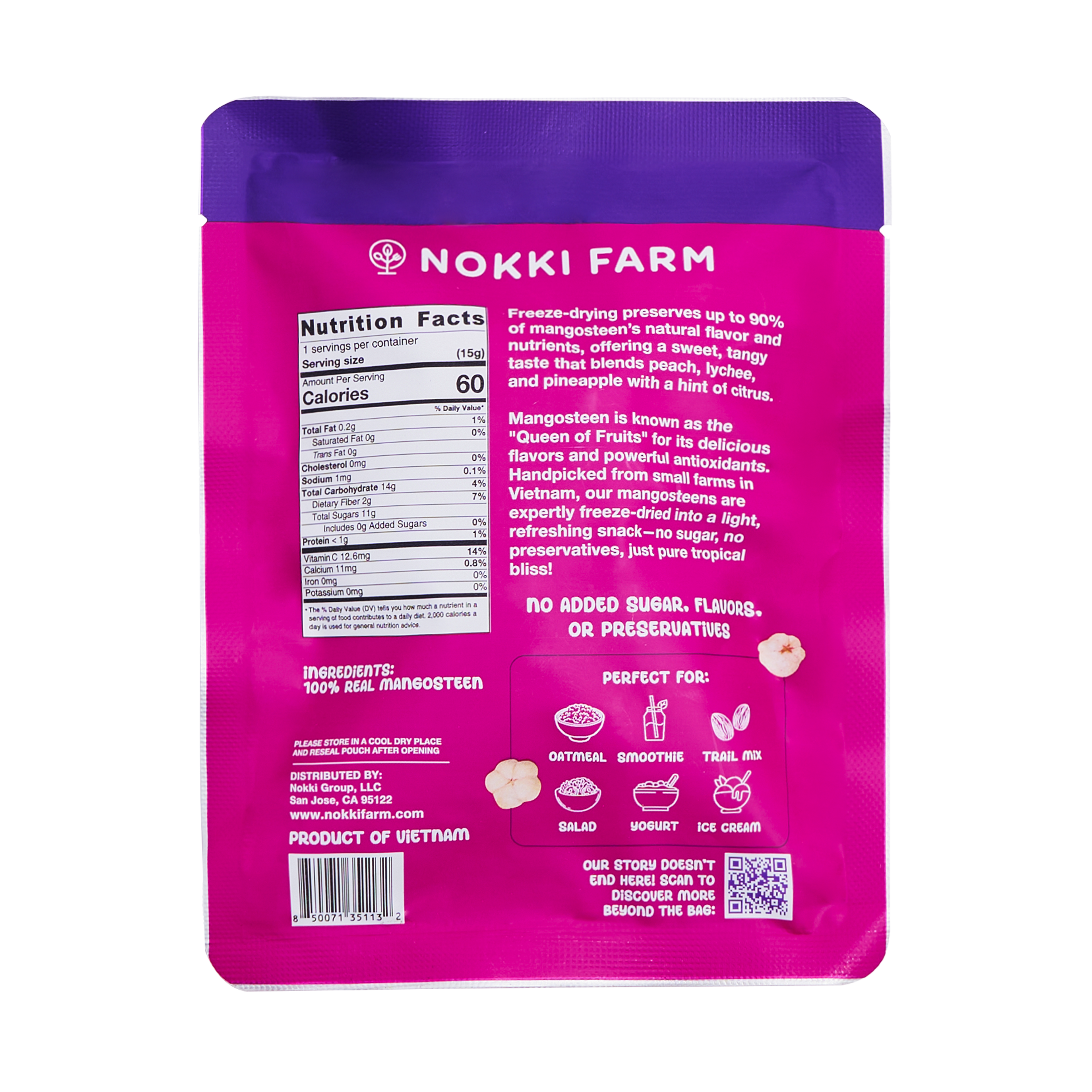 Freeze-Dried Mangosteen (Ship by Jan 15th or sooner)