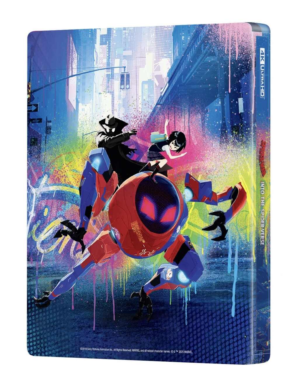 Spider-Man: Into the Spider-Verse - Manta Lab Exclusive Steelbook [Double Lenticular Full Slip B] (4K UHD + Blu-ray)