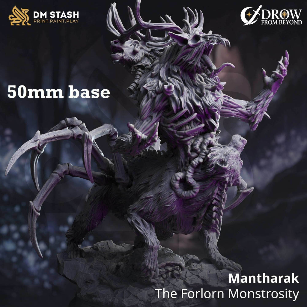 Mantharak, The Forlorn Monstrosity (Wendigo Abomination) - 