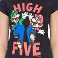 Mario & Luigi High Five Sheer T-shirt - S