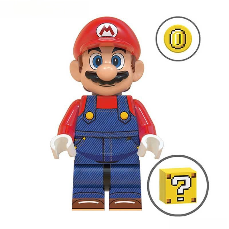 Mario Brothers Movie from Super Mario Lego Minifigures Custom Toys
