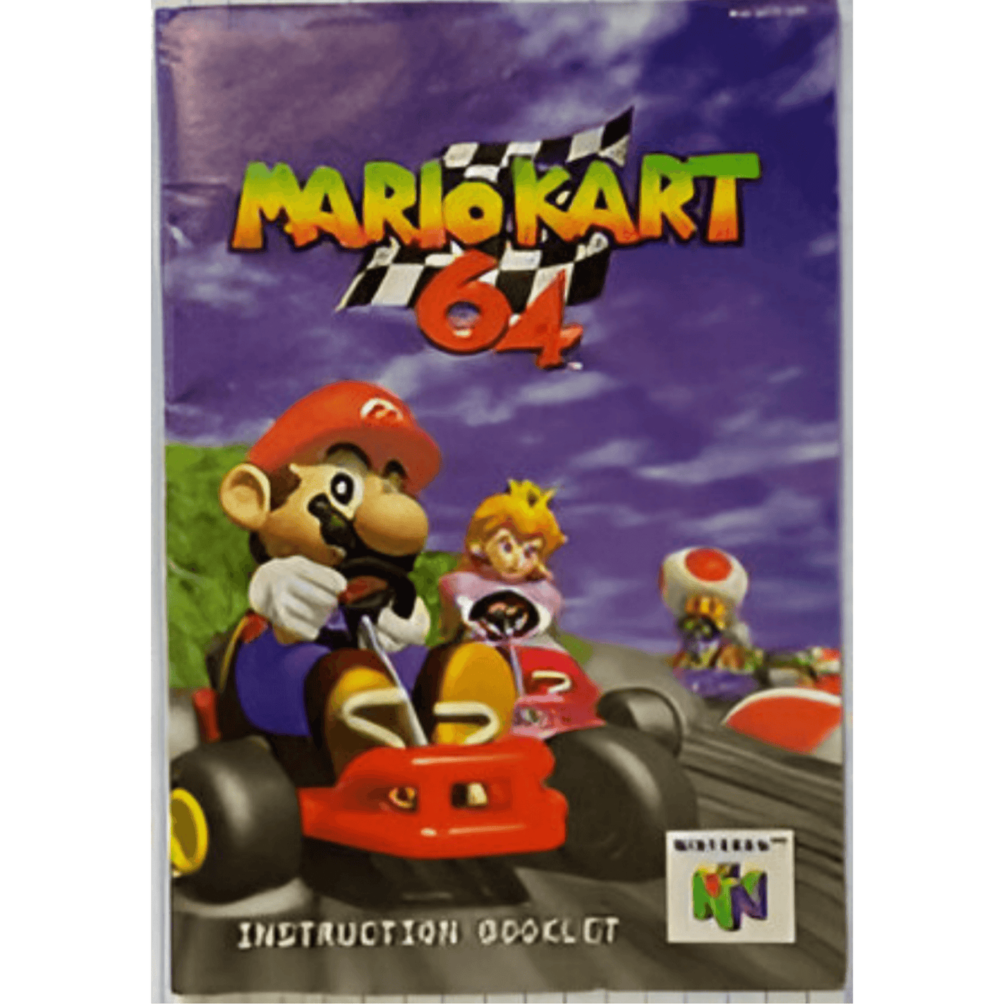 Mario Kart 64 - Nintendo 64 - Players Choice Includes Game Cartridge Manual & Card