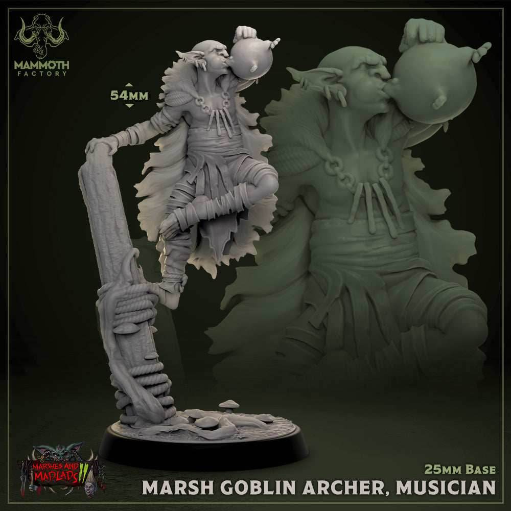 Marsh Goblin Archer Musician - 