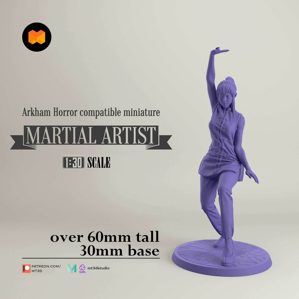 Arkham Compatible Investigator: The Martial Artist (Lily Chen) - 