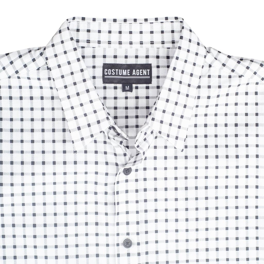Marty McFly Halloween Costume Button Up Shirt