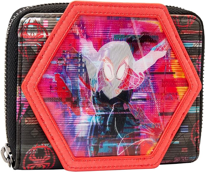 Marvel Across the Spiderverse Lenticular Zip Around Wallet