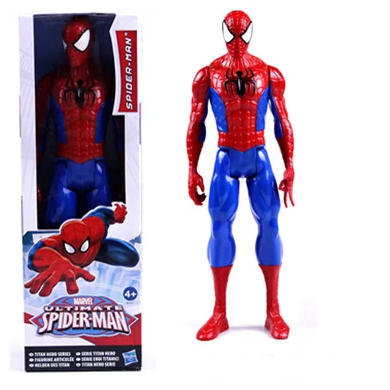 Marvel Avengers League 12 inch figurine Captain America Iron Man Spider Man Wolverine Thor Venom model ornament Children's Toys