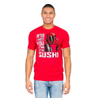 Marvel Comics Deadpool Sushi Red T-shirt - M