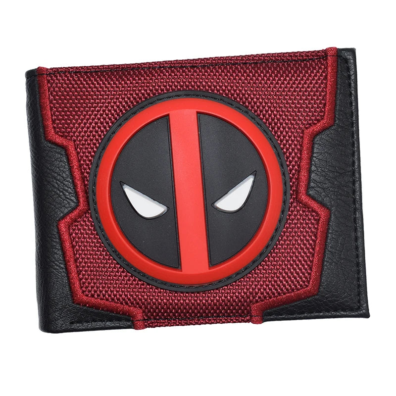 Marvel Comics Deadpool Wallet PVC Short Purse with Coin Pocket Wholesale