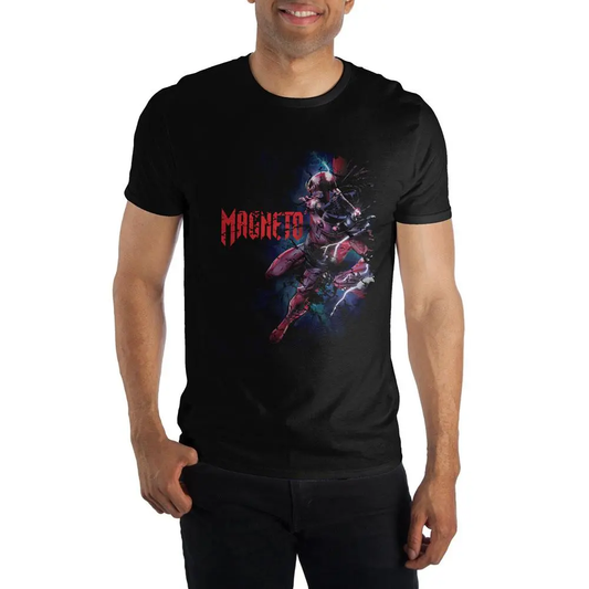 Marvel Comics Magneto Men's Black T-Shirt Tee Shirt