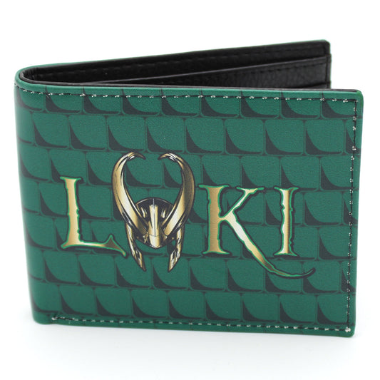 Marvel Loki Bi-Fold Wallet with Gift Tin