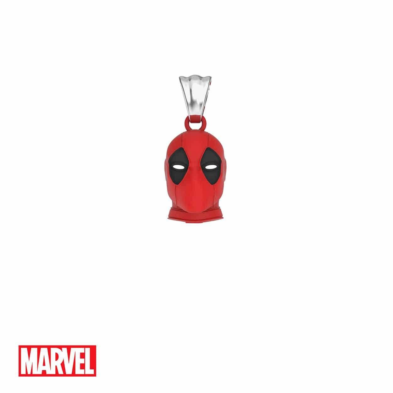 Marvel™ Deadpool Necklace - Chrome