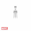 Marvel™ Wolverine Claw Necklace - Chrome