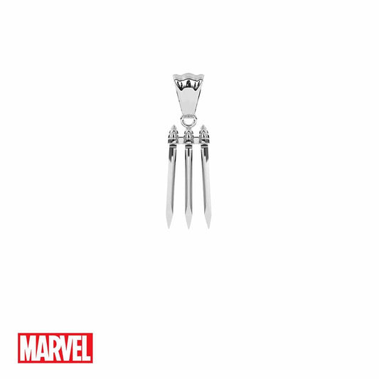 Marvel™ Wolverine Claw Necklace - Chrome