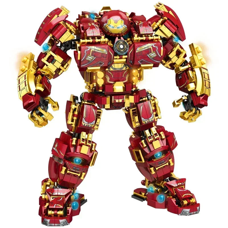 Marvel Superheroes Building Sets Iron Man Action Figures MOC Bricks Toys Iron Mecha Christmas Gifts for Kids Boys Children