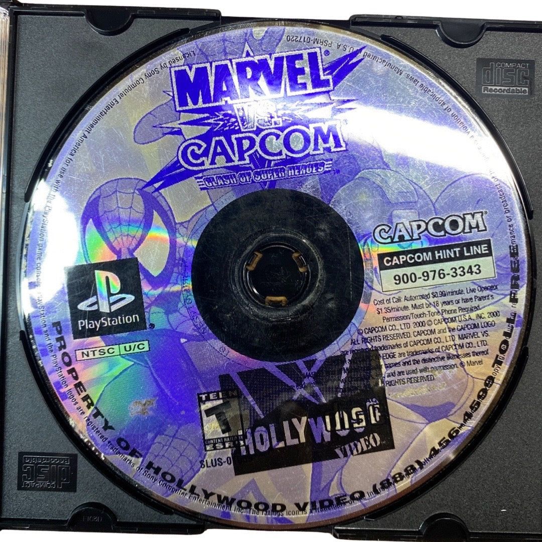 Marvel Vs. Capcom Clash Of Super Heroes - PlayStation (LOOSE)