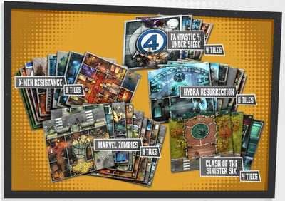 Marvel Zombies: Tile Set (Kickstarter Exclusive) - 