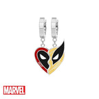 Marvel™ Deadpool & Wolverine BFF Earrings - Chrome / Set
