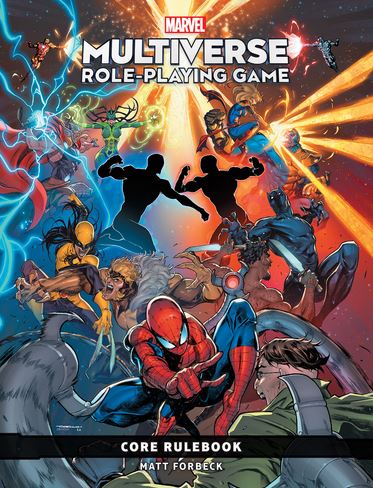 Libro de reglas básicas de Marvel Multiverse RPG