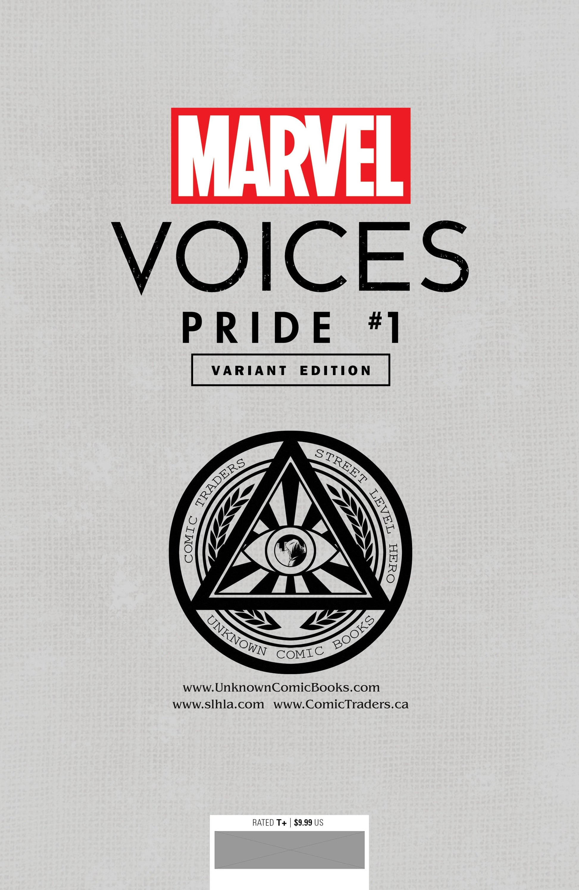 Marvels Voices Pride #1 Unknown Comics Tyler Kirkham Exclusive Virgin Var (06/23/2021)