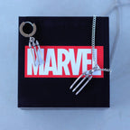 Marvel™ Wolverine Claw Necklace - Chrome