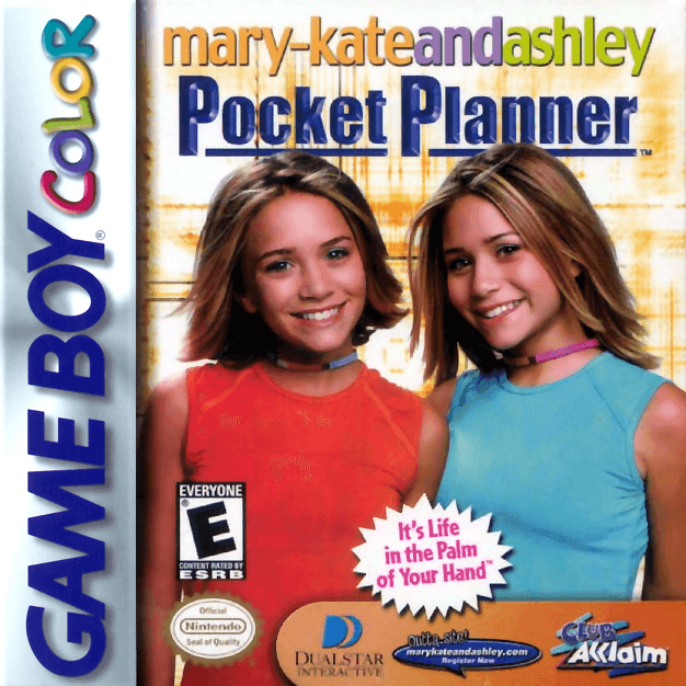 Mary-Kate and Ashley Pocket Planner (Gameboy Color) - Game Manual Only