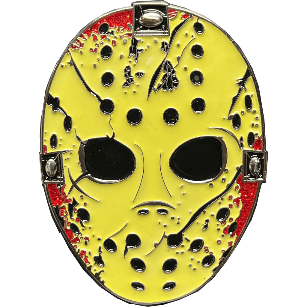 EL11-006 New York City Police Officer Jason Voorhees Challenge Coin Friday the 13th Movie Poster NYPD - 