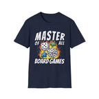 Master of All Board Games Unisex T-shirt - Navy / S