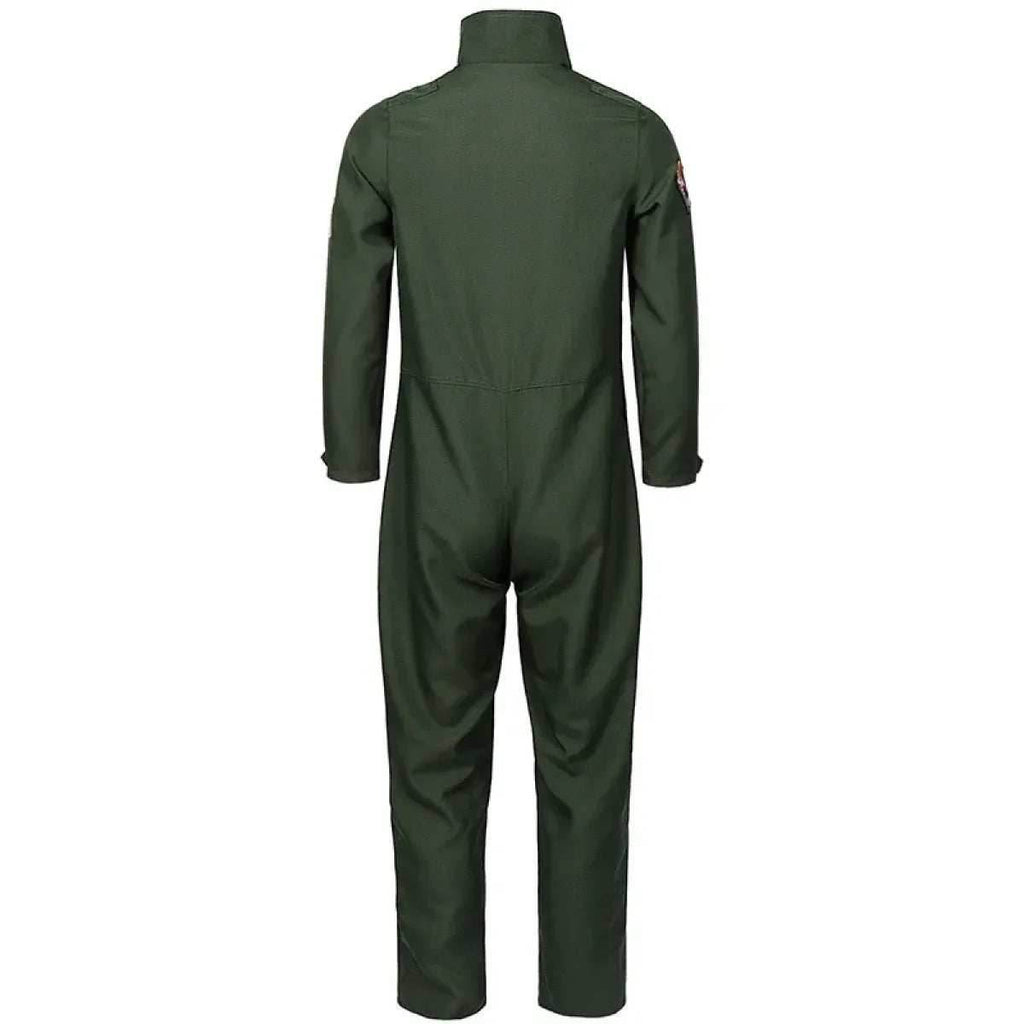 Top Gun Maverick Flight Suit – Pilot Cosplay Costume with Glasses - Maverick / S