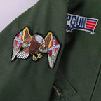 Top Gun Maverick Flight Suit – Pilot Cosplay Costume with Glasses - Maverick / S