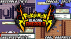 Pokemon Blazing Emerald GBA ROM Hack Video Game Custom Gameboy Advance