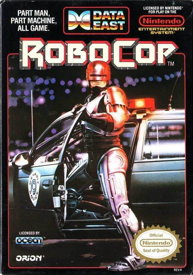 Robocop (Nintendo NES) - Game Manual Only