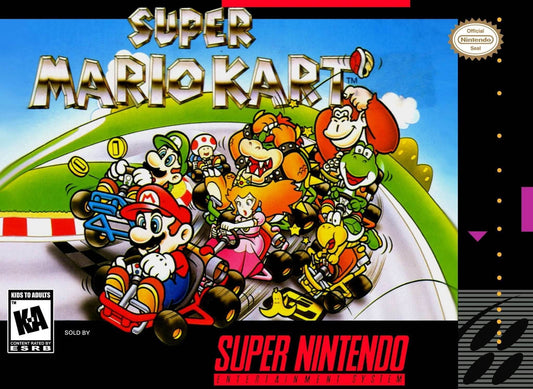 Super Mario Kart (Super Nintendo) - Game Manual Only
