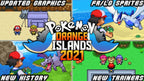 Pokemon Orange Islands GBA ROM Hack Video Game Custom Gameboy Advance Spanish