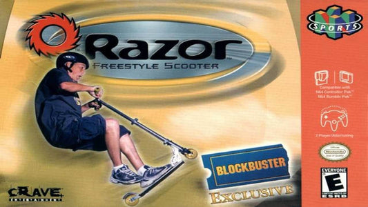 Razor Freestyle Scooter (Nintendo 64) - Game Manual Only