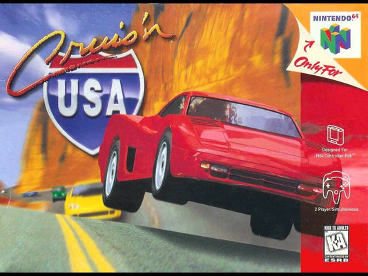 Cruis'n USA (Nintendo 64) - Game Manual Only