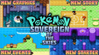 Pokemon Sovereign of the Skies GBA ROM Hack Video Game Gameboy Advance