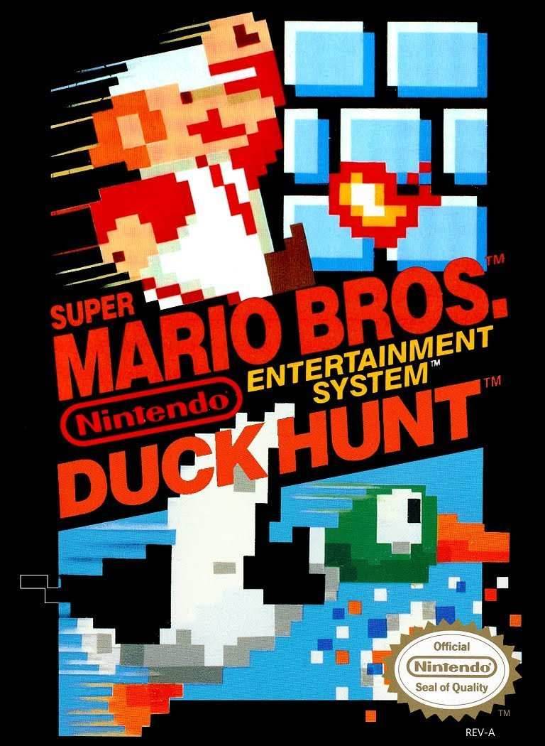 Super Mario Bros./Duck Hunt (Nintendo NES) - Game Manual Only