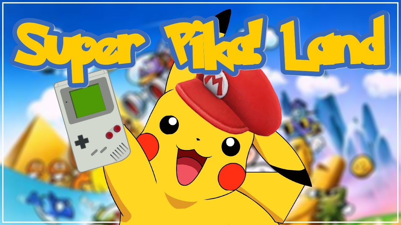 Super Pika Land GBC ROM Hack Video Game Cartridge Custom Gameboy Color
