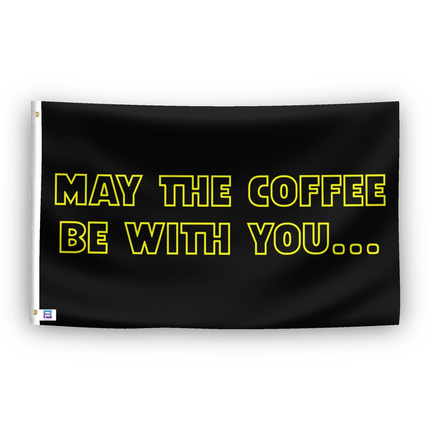 Star Wars: May The Coffee Be With You Flag
