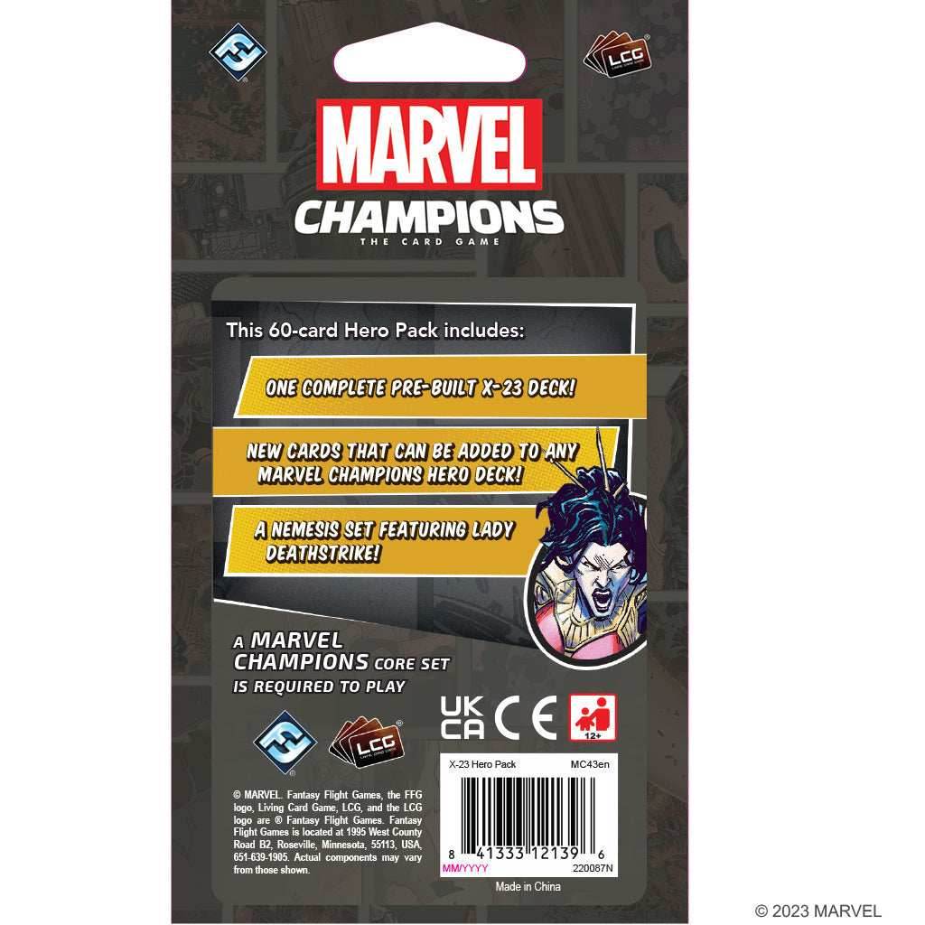 Marvel Champions LCG: X-23 Hero Pack - 
