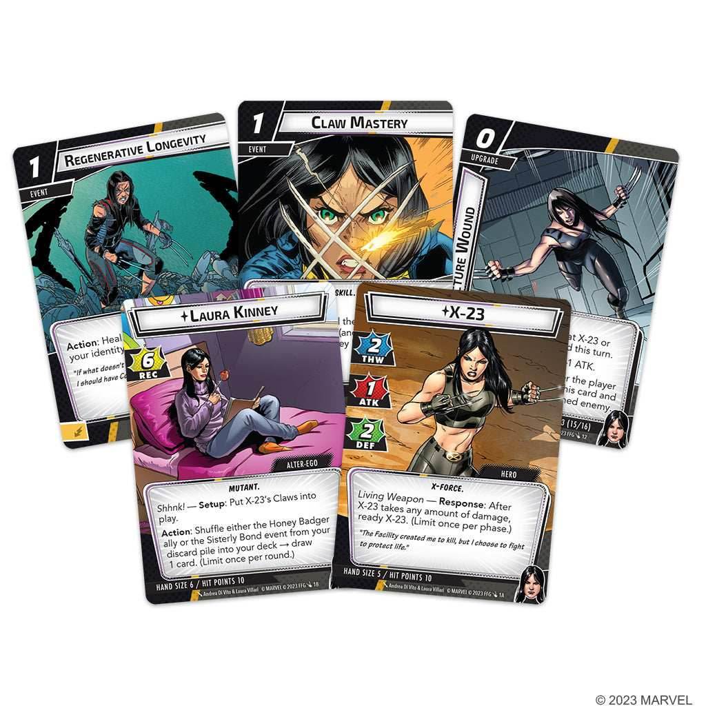 Marvel Champions LCG: X-23 Hero Pack - 