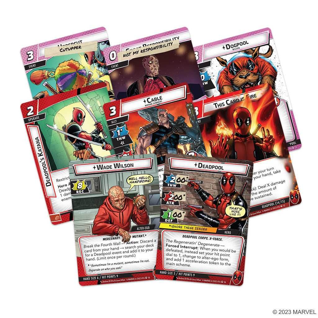 Marvel Champions LCG: Deadpool Expanded Hero Pack - 
