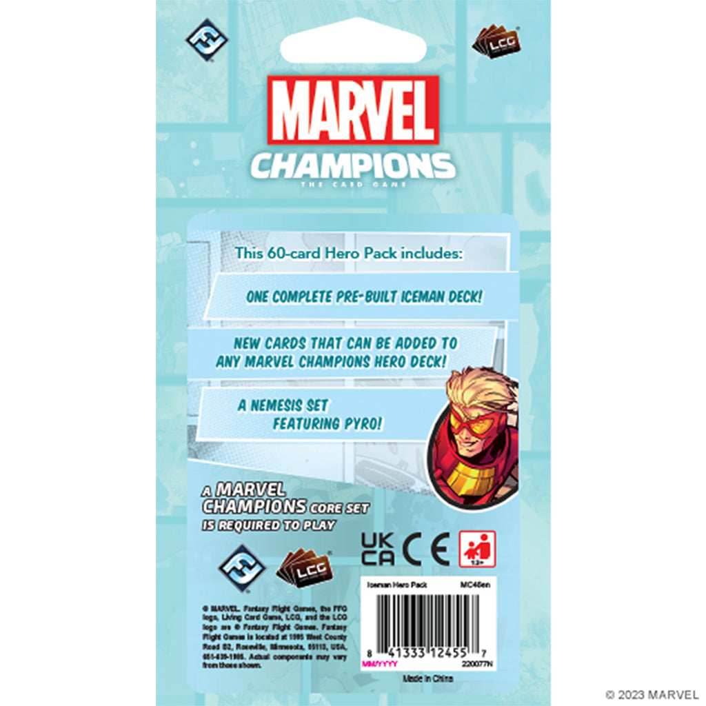 Marvel Champions LCG: Iceman Hero Pack - 