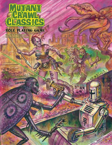 Mutant Crawl Classics RPG couverture rigide