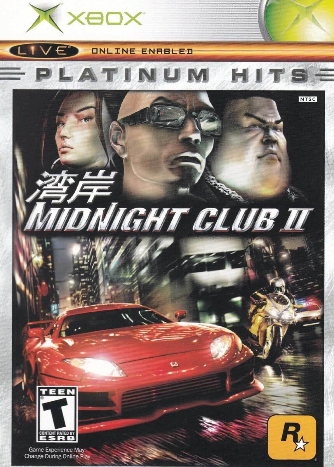 Midnight Club 2 (Platinum Hits) (Xbox) - Game Only