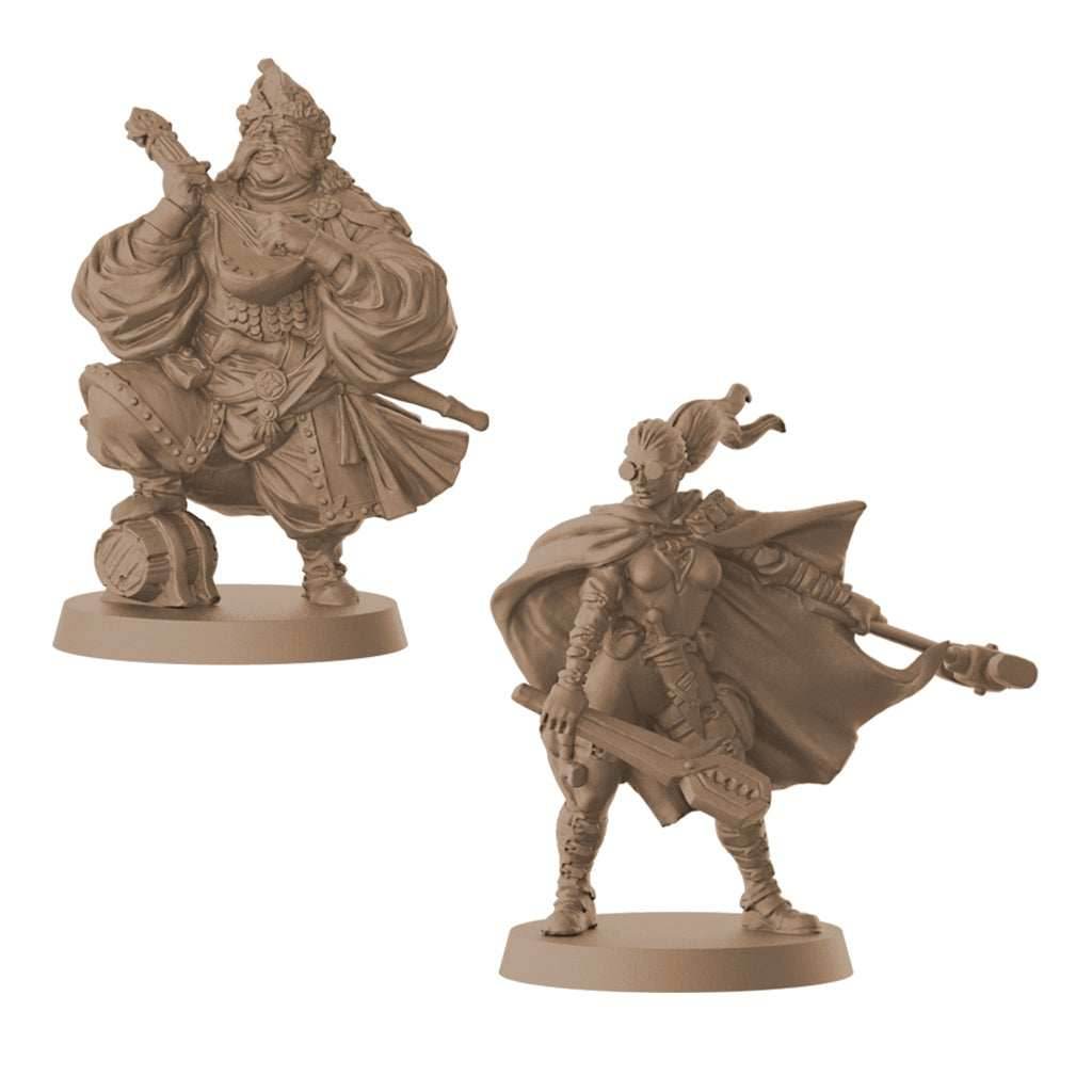 Massive Darkness 2: Bards and Tinkerers vs Metal Angel - 